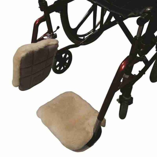 Sheepskin Velour Footplate Covers
