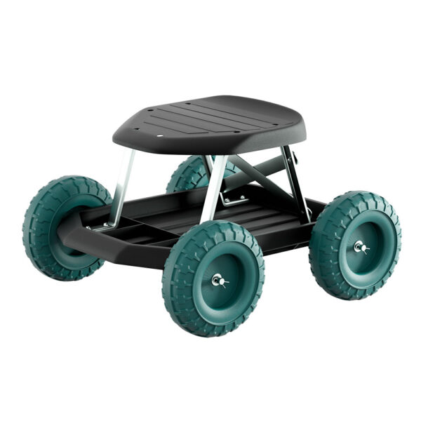 Garden Cart | Outdoor Stool | Steel | Plastic | 200kg Weight Capacity - Image 2