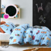 Sensory Woof Glow in the Dark Quilt Cover Set Single