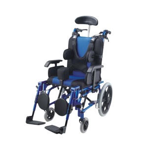 Children's Paediatric Wheelchair with Headrest for Cerebral Palsy