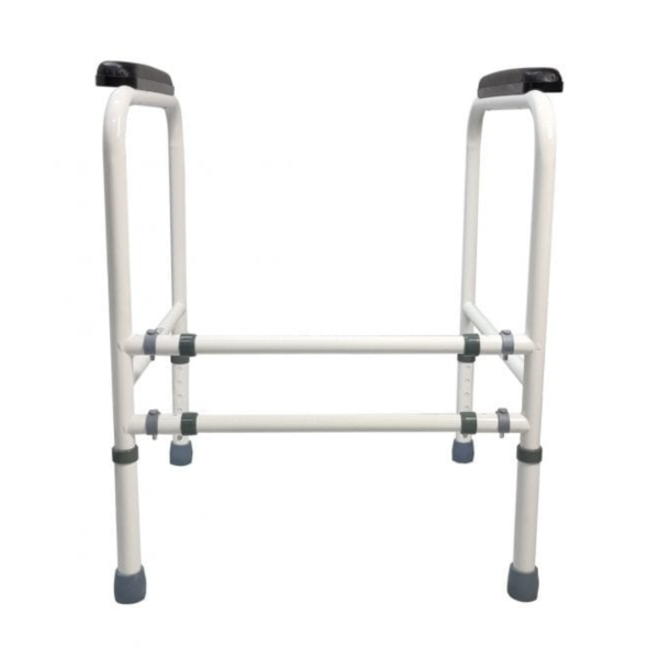 Over Toilet Aid Frame Adjustable Height and Width Easy to Fold - Image 2
