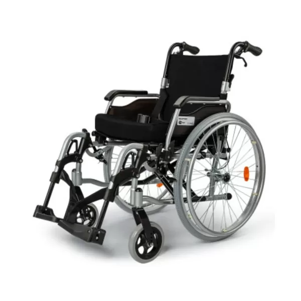 24 Inch Portable Folding Wheelchair