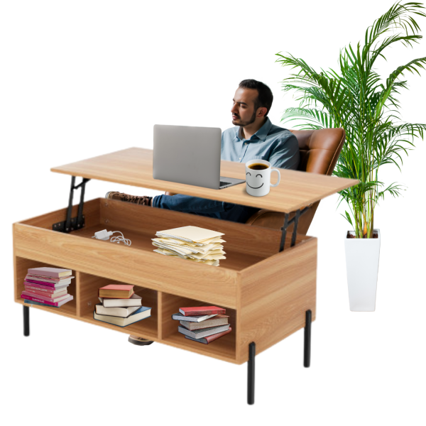 Adjustable Lift Coffee Table