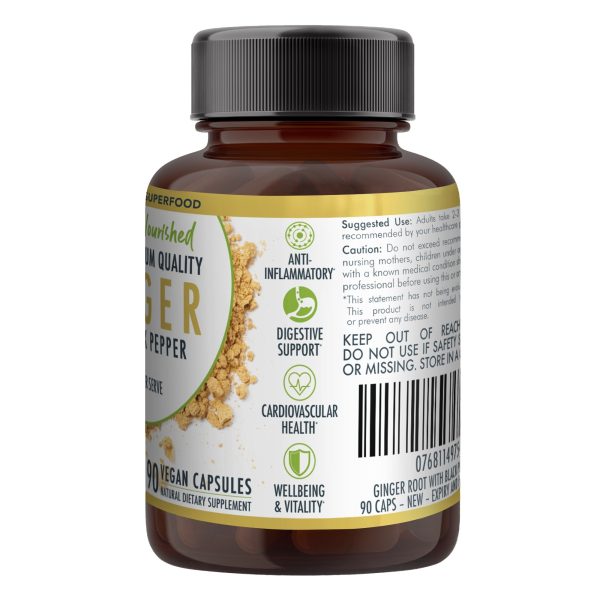 Ginger Capsules Organic Vegan - Image 3
