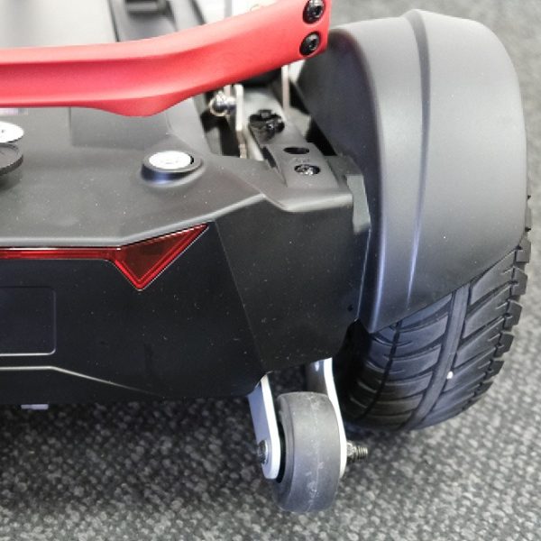 SOLAX MOBIFREE Fold Flat Portable Scooter (Red) - Image 7