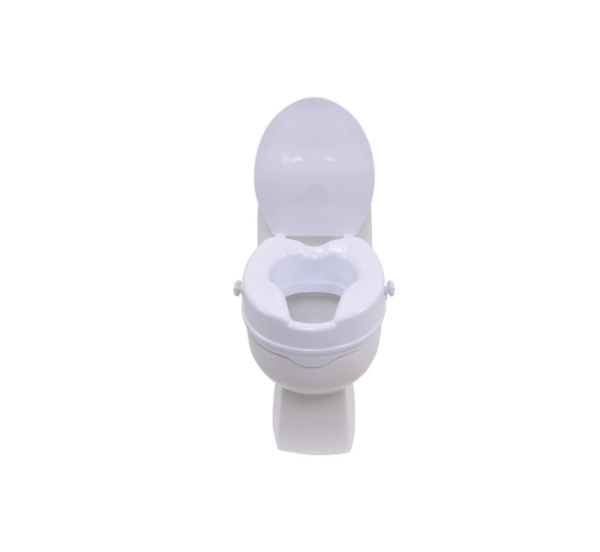 4” Raised Toilet Seat W/Lid - Image 2